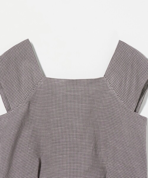 Steven Alan(スティーブンアラン)の「<Steven Alan>チェック ブラウス(シャツ/ブラウス・レディース・ケリーグリーン/パープル・FREE)」の13枚目の写真