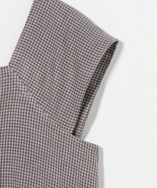 Steven Alan(スティーブンアラン)の「<Steven Alan>チェック ブラウス(シャツ/ブラウス・レディース・ケリーグリーン/パープル・FREE)」の14枚目の写真