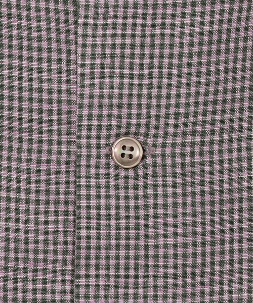 Steven Alan(スティーブンアラン)の「<Steven Alan>チェック ブラウス(シャツ/ブラウス・レディース・ケリーグリーン/パープル・FREE)」の15枚目の写真