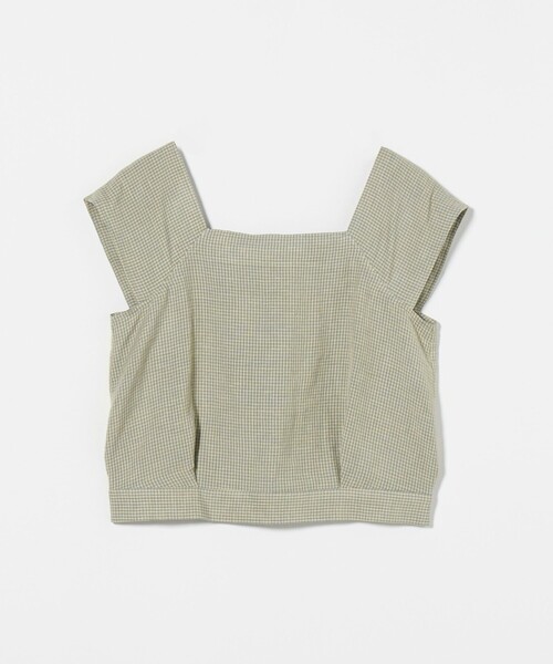 Steven Alan(スティーブンアラン)の「<Steven Alan>チェック ブラウス(シャツ/ブラウス・レディース・ケリーグリーン/パープル・FREE)」の16枚目の写真