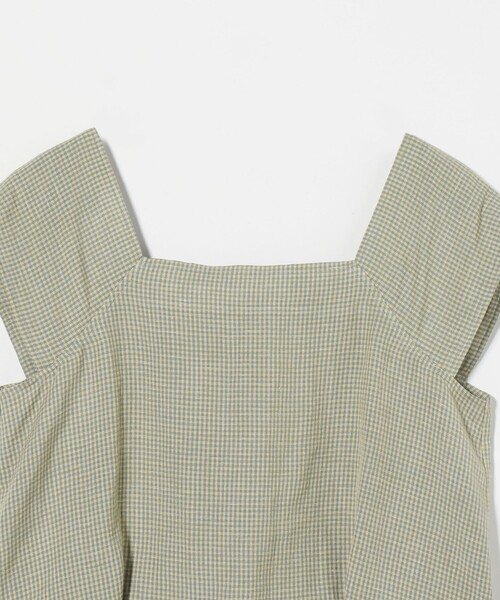 Steven Alan(スティーブンアラン)の「<Steven Alan>チェック ブラウス(シャツ/ブラウス・レディース・ケリーグリーン/パープル・FREE)」の18枚目の写真