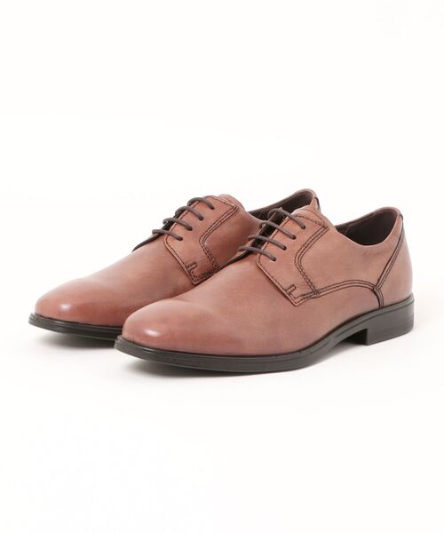 ECCO Queenstown 本革 メンズ スニーカー