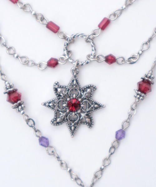 axes femme POETIQUE（アクシーズファムポエティック）の「アラビアンネックレス（ネックレス・レディース・ゴールド/アンティークシルバー・FREE）」の7枚目の写真