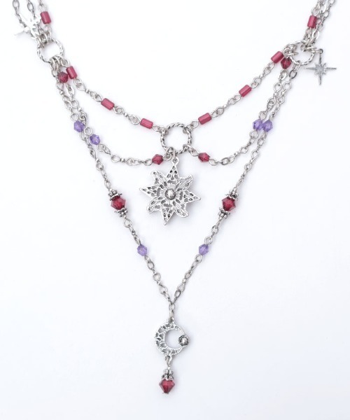 axes femme POETIQUE（アクシーズファムポエティック）の「アラビアンネックレス（ネックレス・レディース・ゴールド/アンティークシルバー・FREE）」の9枚目の写真