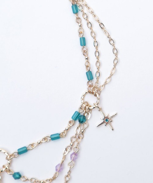 axes femme POETIQUE（アクシーズファムポエティック）の「アラビアンネックレス（ネックレス・レディース・ゴールド/アンティークシルバー・FREE）」の11枚目の写真