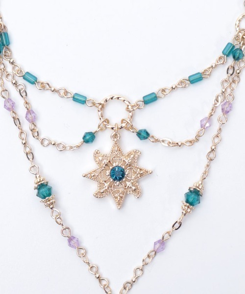 axes femme POETIQUE（アクシーズファムポエティック）の「アラビアンネックレス（ネックレス・レディース・ゴールド/アンティークシルバー・FREE）」の12枚目の写真