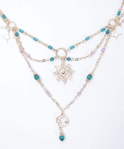 axes femme POETIQUE（アクシーズファムポエティック）の「アラビアンネックレス（ネックレス・レディース・ゴールド/アンティークシルバー・FREE）」の16枚目の写真