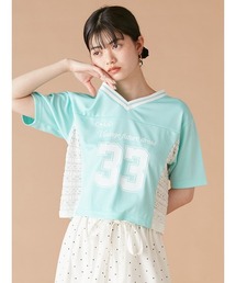 新品未使用※タグ付き LILY BROWN ライトグリーン カットソー 新品未使用】リリーブラウン Tシャツ カットソー マリクワ