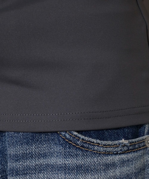 FUNALIVE（ファンアライブ）の「カップ付きシアーレイヤードキャミソール（キャミソール・レディース・ブラック/チャコール/オフホワイト・M）」の18枚目の写真