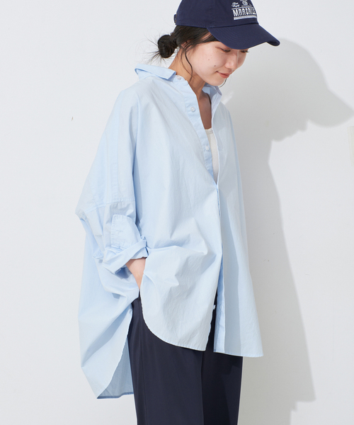 IENA - 【2023SS】IENA ラミーリヨセルスリットシャツ 38の通販