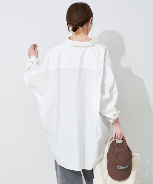 超特価SALE開催！ オーバーサイズシャツ（シャツ/ブラウス）｜SLOBE IENA トップス