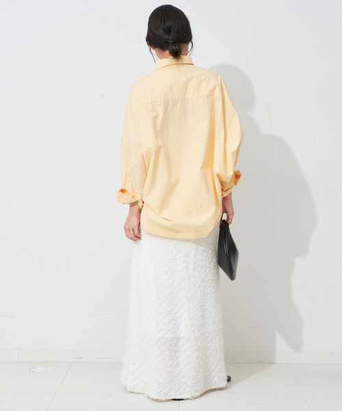 slobeiena オーバーサイズシャツ SLOBE IENA｜オーバーサイズシャツ | Rakuten Fashion(楽天