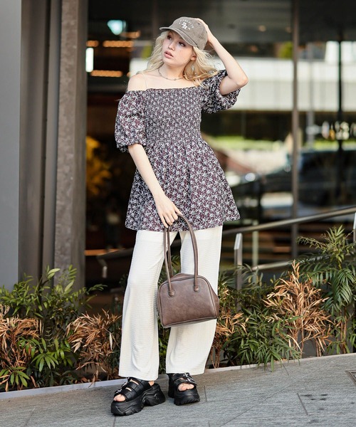 FOREVER 21（フォーエバー トゥエンティーワン）の「【2025SS】カラーイージーパンツ（その他パンツ・レディース・イエロー/アイボリー/ブラック/ブラウン・SMALL/MEDIUM）」の6枚目の写真