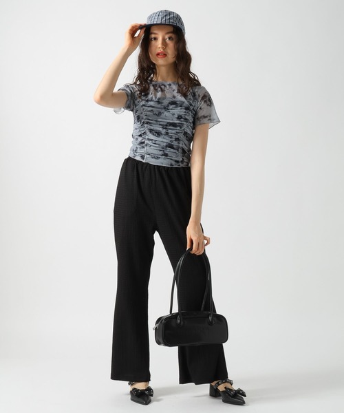 FOREVER 21（フォーエバー トゥエンティーワン）の「【2025SS】カラーイージーパンツ（その他パンツ・レディース・イエロー/アイボリー/ブラック/ブラウン・SMALL/MEDIUM）」の17枚目の写真