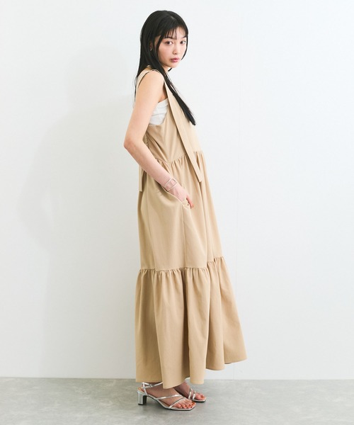 セール】【WEB限定】ロングストラップリボンティアード