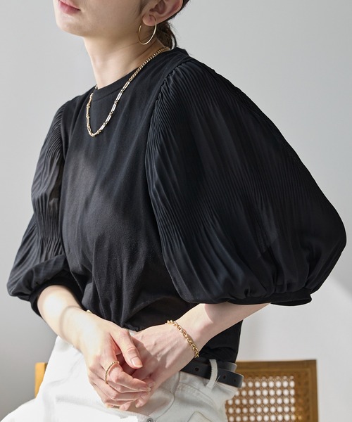みー　　　　　　　　　　　パフスリーブ　Ｓ５着 ベルト付きパフスリーブワンピース – MISCH MASCH|31 Sons de mode