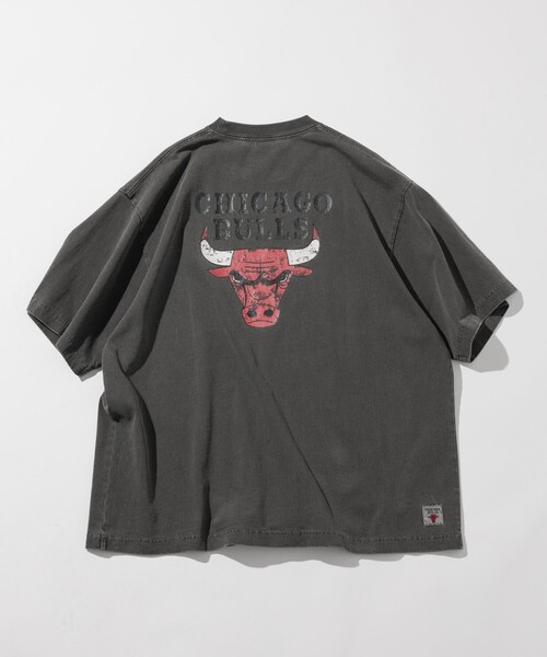 NBA（エヌビーエー）の「NBA/エヌビーエー NBA ﾁｰﾑ ﾊﾞｯｸﾛｺﾞTEE（Tシャツ/カットソー・メンズ・ベージュ/ブラック/ネイビー・LARGE/MEDIUM）」の4枚目の写真