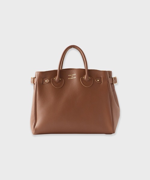 Young and Olsen ブラウン トートバッグ セール】YOUNG & OLSEN/ヤングアンドオルセン EMBOSSEDEMBOSSED