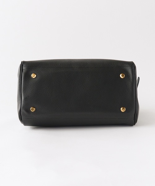 YOUNG&OLSEN The DRYGOODS STORE（ヤングアンドオルセン）の「YOUNG & OLSEN/ヤングアンドオルセン EMBOSSEDEMBOSSED LEATHER BELTED TOTE S レザートートバッグ（トートバッグ・レディース・ブラウン/ブラック/ベージュ・FREE）」の6枚目の写真