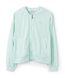 mezzo piano Junior（メゾピアノジュニア）の「【UVカット】タック天竺パーカ（パーカー・キッズ）」