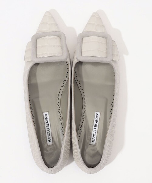 MANOLO BLAHNIK MAYSALE FLATの3枚目の写真