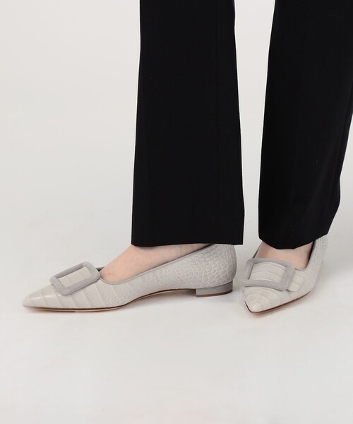 MANOLO BLAHNIK MAYSALE FLATの2枚目の写真