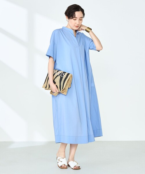 NOLLEY'S（ノーリーズ）の「撥水ストレッチタフタ2WAYワンピース