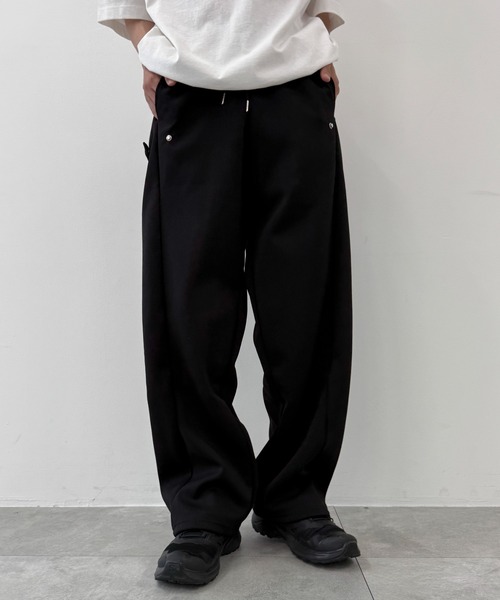 WEGO（ウィゴー）の「WEGO/2WAYスウェットパンツ（スウェットパンツ・メンズ・ブラック/グレー・FREE）」の4枚目の写真