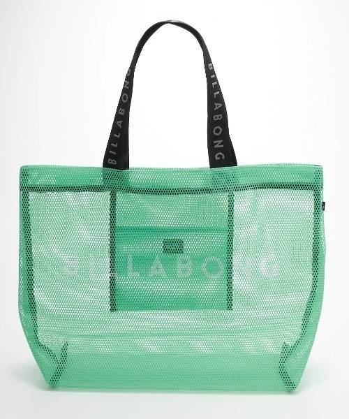 BILLABONG(ビラボン)の「BILLABONG メンズ MESH TOTE BAG トートバッグ 【2025年夏モデル】/ビラボンメッシュトートバッグ(トートバッグ・メンズ・ミント/ベージュ/ブラック・FREE)」の9枚目の写真