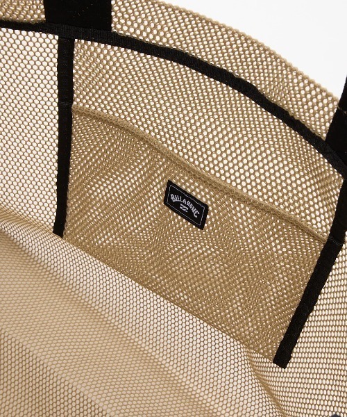 BILLABONG(ビラボン)の「BILLABONG メンズ MESH TOTE BAG トートバッグ 【2025年夏モデル】/ビラボンメッシュトートバッグ(トートバッグ・メンズ・ミント/ベージュ/ブラック・FREE)」の13枚目の写真