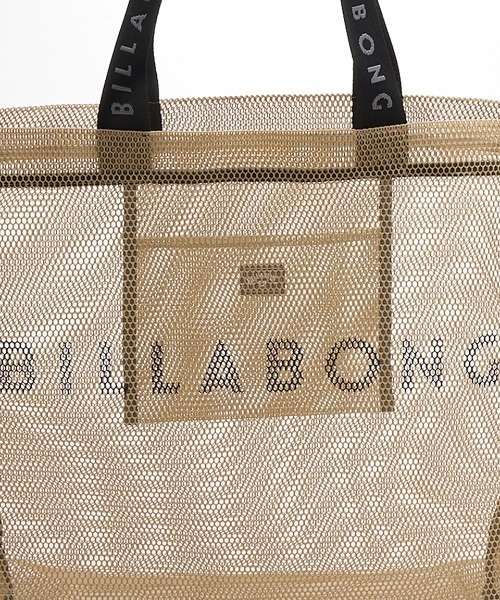 BILLABONG(ビラボン)の「BILLABONG メンズ MESH TOTE BAG トートバッグ 【2025年夏モデル】/ビラボンメッシュトートバッグ(トートバッグ・メンズ・ミント/ベージュ/ブラック・FREE)」の12枚目の写真