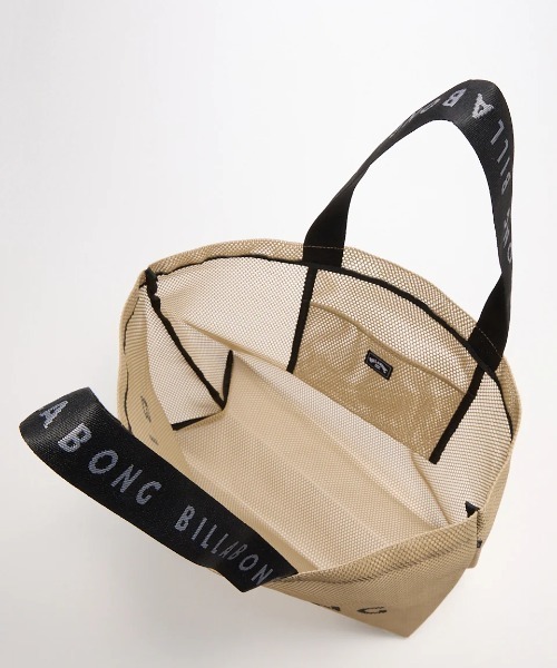 BILLABONG(ビラボン)の「BILLABONG メンズ MESH TOTE BAG トートバッグ 【2025年夏モデル】/ビラボンメッシュトートバッグ(トートバッグ・メンズ・ミント/ベージュ/ブラック・FREE)」の17枚目の写真