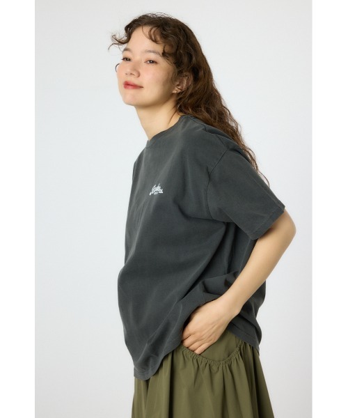 RODEO CROWNS WIDE BOWL（ロデオクラウンズワイドボウル）の「LOGO加工COLORED Tシャツ（Tシャツ/カットソー・レディース・オフホワイト/チャコールグレー/レッド/イエロー・FREE）」の7枚目の写真