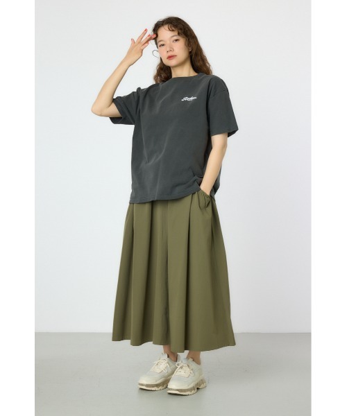 RODEO CROWNS WIDE BOWL（ロデオクラウンズワイドボウル）の「LOGO加工COLORED Tシャツ（Tシャツ/カットソー・レディース・オフホワイト/チャコールグレー/レッド/イエロー・FREE）」の10枚目の写真