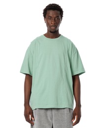 Sandinista サンディニスタ 七分袖カットソー Cadet Easy Fit Round Tee / イージフィット裾ラウンドTシャツ