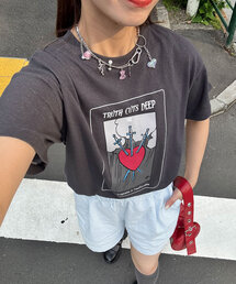 CIAOPANIC | ヴィンテージライクスラブTee(Tシャツ/カットソー)