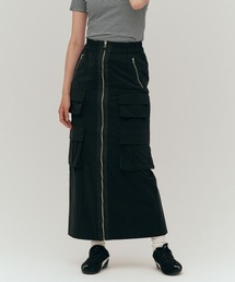 YOOU（ユー）の「MA1 skirt（エムエーワンスカート）（スカート）」