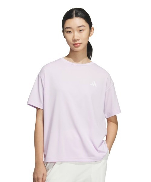 adidas（アディダス）の「アディダス adidas カラット グラフィック ルーズフィット（Tシャツ/カットソー・レディース・ブラック/ホワイト/ラベンダー・S/M/L/XL）」の3枚目の写真