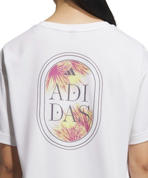adidas（アディダス）の「アディダス adidas カラット グラフィック ルーズフィット（Tシャツ/カットソー・レディース・ブラック/ホワイト/ラベンダー・S/M/L/XL）」の10枚目の写真