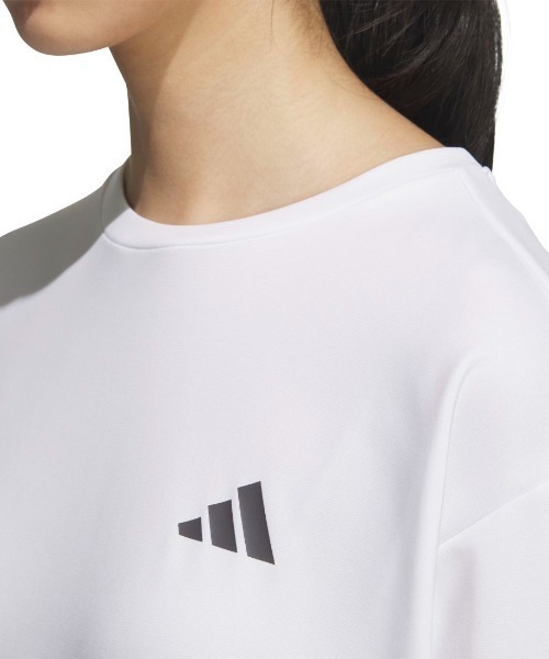 adidas（アディダス）の「アディダス adidas カラット グラフィック ルーズフィット（Tシャツ/カットソー・レディース・ブラック/ホワイト/ラベンダー・S/M/L/XL）」の11枚目の写真