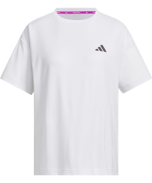 adidas（アディダス）の「アディダス adidas カラット グラフィック ルーズフィット（Tシャツ/カットソー・レディース・ブラック/ホワイト/ラベンダー・S/M/L/XL）」の12枚目の写真