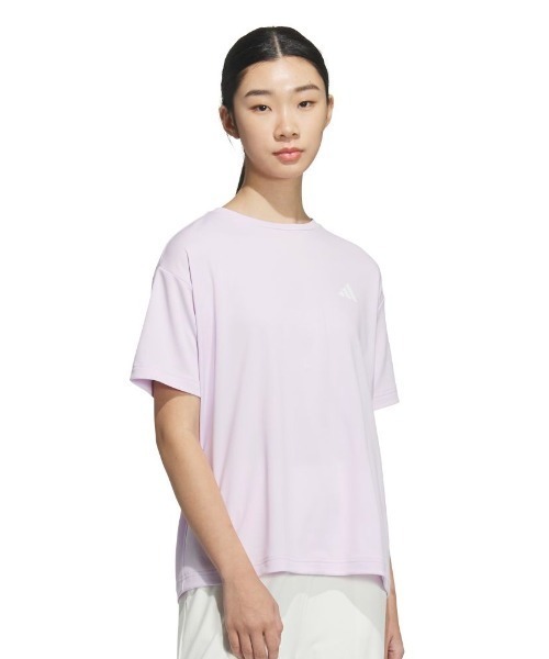 adidas（アディダス）の「アディダス adidas カラット グラフィック ルーズフィット（Tシャツ/カットソー・レディース・ブラック/ホワイト/ラベンダー・S/M/L/XL）」の18枚目の写真