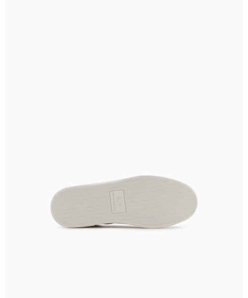 ARMANI EXCHANGE（アルマーニエクスチェンジ）の「【A|X アルマーニ エクスチェンジ】ミックスマテリアル レースアップスニーカー（スニーカー・メンズ・ライトグレー/ネイビー・7.5/6/6.5/7/8/8.5/9/9.5/5.5）」の11枚目の写真