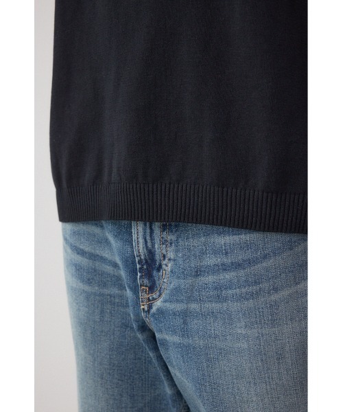 AZUL by moussy(アズールバイマウジー)の「カラーハンドステッチニット(ニット/セーター・メンズ・ターコイズブルー/ブラック/ホワイト・MEDIUM/LARGE)」の13枚目の写真