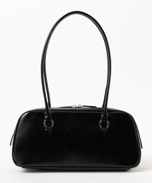 B:MING by BEAMS(ビーミングバイビームス)の「ロングハンドル ボストンバッグ(ボストンバッグ・レディース・ベージュ/ブラック・ONE SIZE)」の9枚目の写真