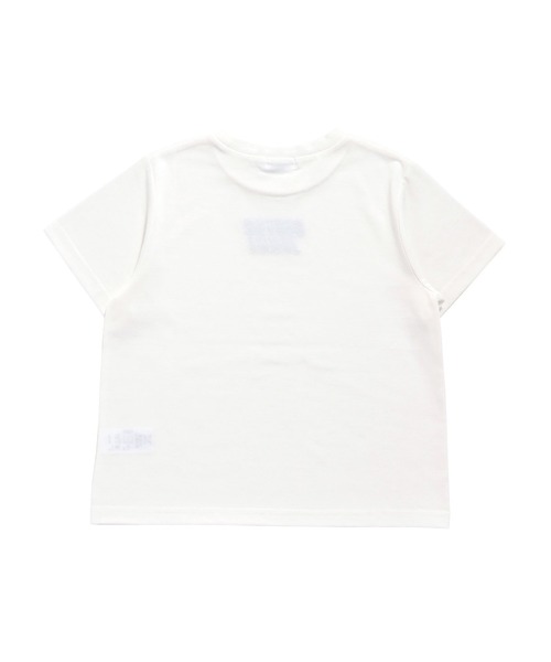 SISTER JENNI（SISTER JENNI）の「【ひんやり素材・UVカット】接触冷感ロゴししゅうTシャツ（Tシャツ/カットソー・キッズ・ラベンダー/オフホワイト/チャコールグレー・130cm/140cm/150cm/160cm）」の12枚目の写真