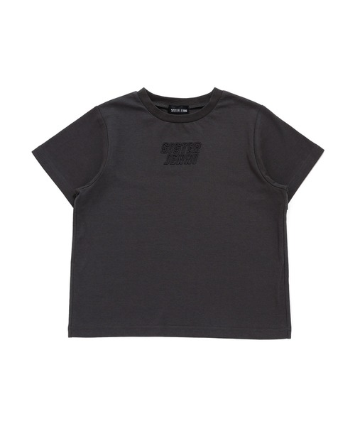 SISTER JENNI（SISTER JENNI）の「【ひんやり素材・UVカット】接触冷感ロゴししゅうTシャツ（Tシャツ/カットソー・キッズ・ラベンダー/オフホワイト/チャコールグレー・130cm/140cm/150cm/160cm）」の13枚目の写真