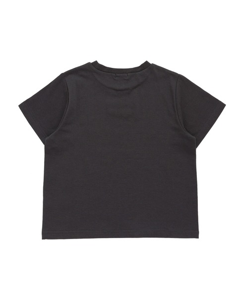 SISTER JENNI（SISTER JENNI）の「【ひんやり素材・UVカット】接触冷感ロゴししゅうTシャツ（Tシャツ/カットソー・キッズ・ラベンダー/オフホワイト/チャコールグレー・130cm/140cm/150cm/160cm）」の14枚目の写真