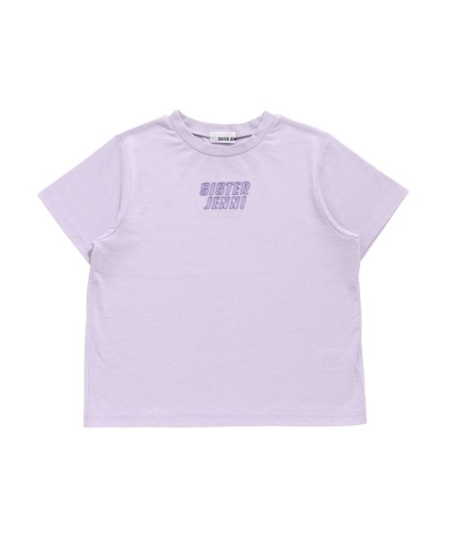 SISTER JENNI（SISTER JENNI）の「【ひんやり素材・UVカット】接触冷感ロゴししゅうTシャツ（Tシャツ/カットソー・キッズ・ラベンダー/オフホワイト/チャコールグレー・130cm/140cm/150cm/160cm）」の15枚目の写真