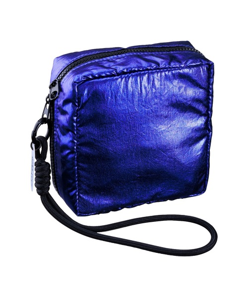 【関税込/国内発】◆BOTTEGAVENETA メタリック スクエアポーチ 関税込/国内発】◇BOTTEGAVENETA メタリック スクエアポーチ